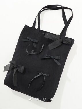 rare sister jane bow embellished shoulder tote in black asos sold out